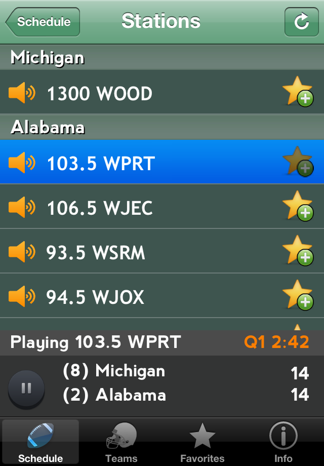 College Football Radio & Live Scores appzoo.dk